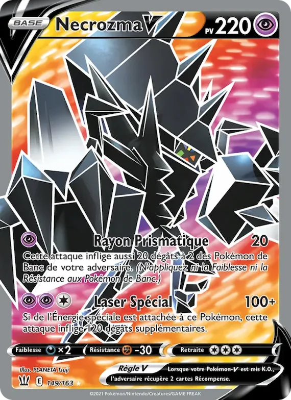 Necrozma V 149 – Styles de combat