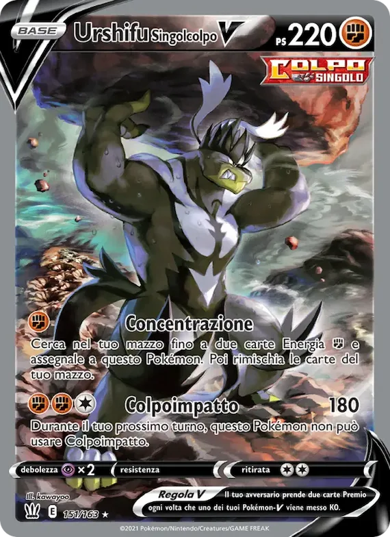 Urshifu Singolcolpo V 151 – Stili di Lotta