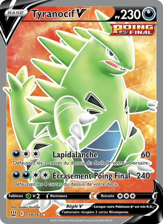 Tyranocif V 154 – Styles de combat