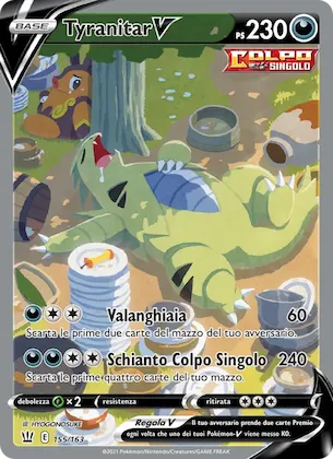 Tyranitar V 155 – Stili di Lotta