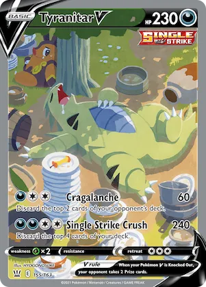 Tyranitar V #155 – Battle Styles