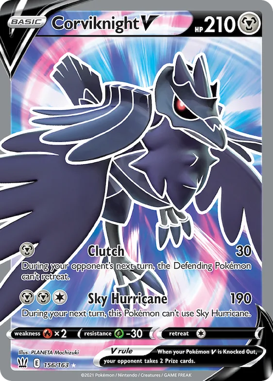 Corviknight V #156 – Battle Styles