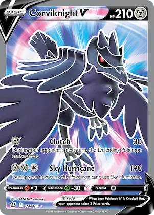 Corviknight V #156 – Battle Styles