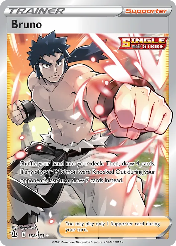 Bruno #158 – Battle Styles