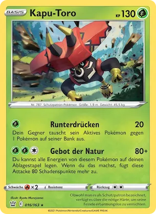 Kapu-Toro Nr. 16 – Battle Styles
