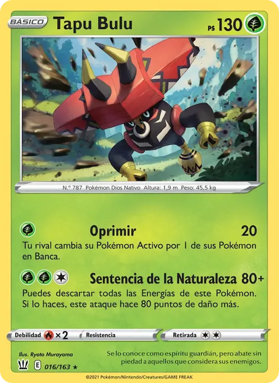 Tapu Bulu 16 – Estilos de Combate