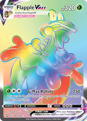 Flapple VMAX #164 – Battle Styles