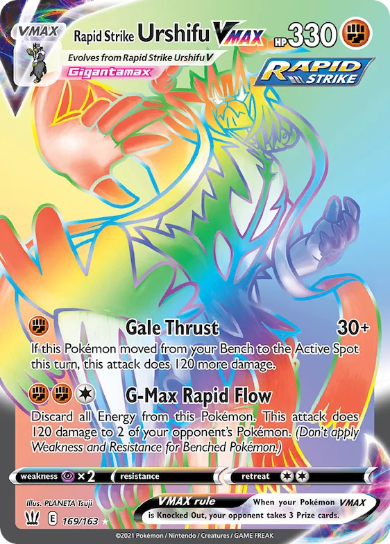 Rapid Strike Urshifu VMAX #169 – Battle Styles
