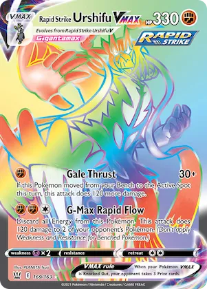 Rapid Strike Urshifu VMAX #169 – Battle Styles