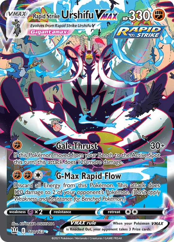 Rapid Strike Urshifu VMAX #170 – Battle Styles