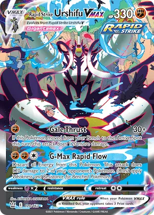 Rapid Strike Urshifu VMAX #170 – Battle Styles