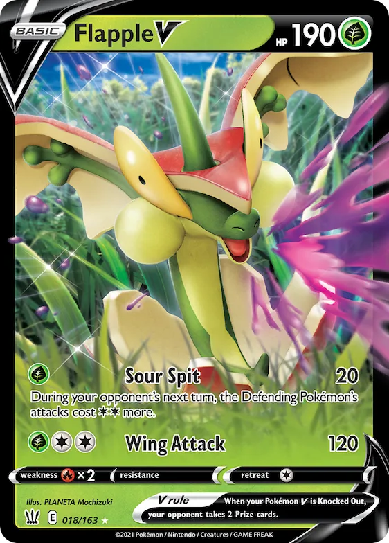 Flapple V #18 – Battle Styles