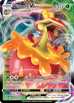 Flapple VMAX #19 – Battle Styles