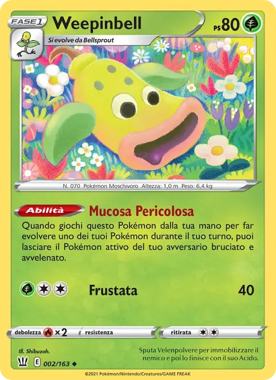 Weepinbell 2 – Stili di Lotta