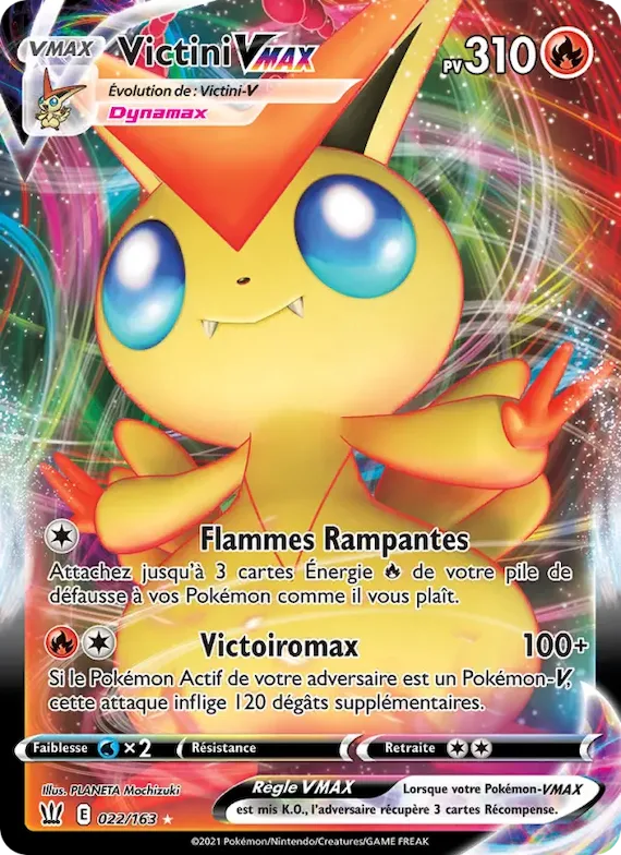 Victini VMAX 22 – Styles de combat