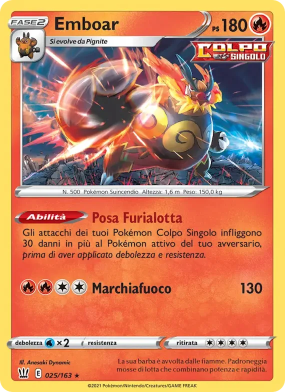 Emboar 25 – Stili di Lotta
