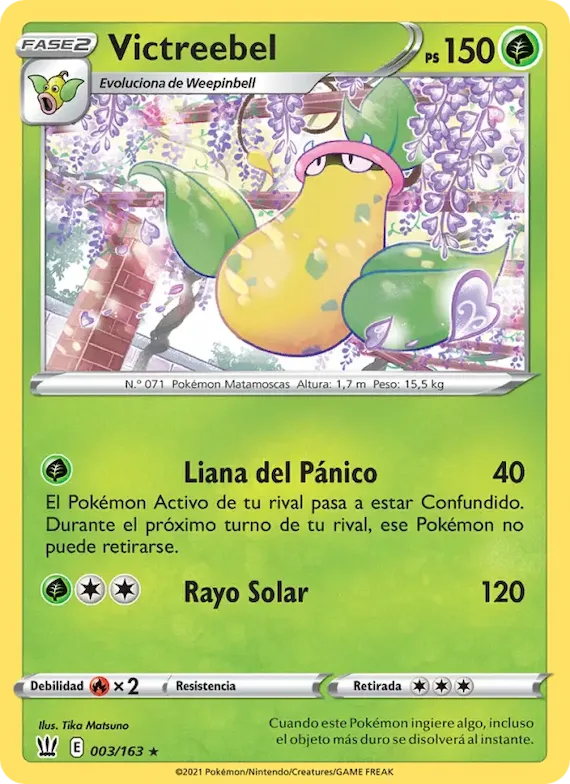 Victreebel 3 – Estilos de Combate