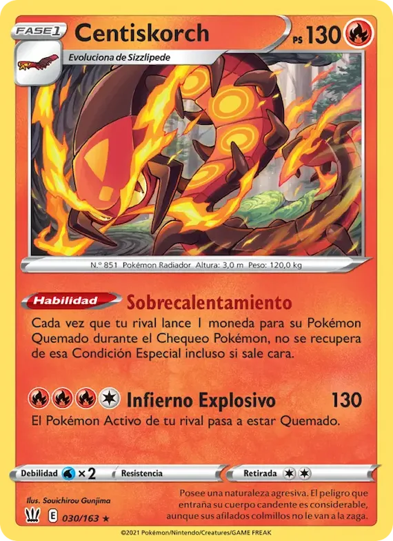 Centiskorch 30 – Estilos de Combate