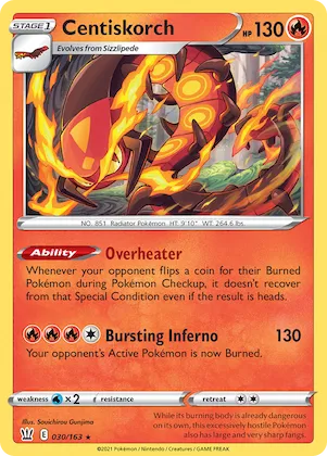 Centiskorch #30 – Battle Styles