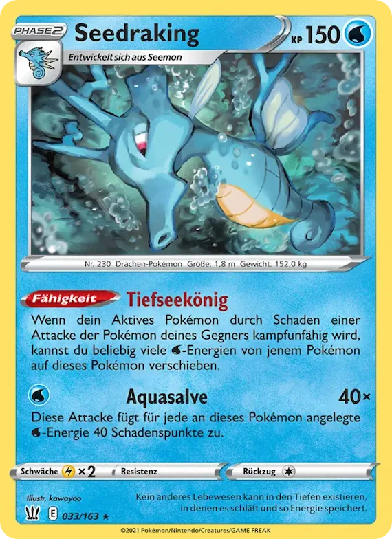 Seedraking 33 – Kampfstile