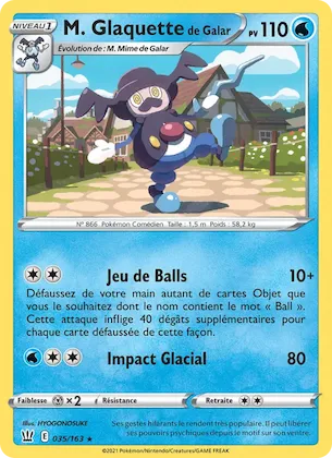 M. Glaquette de Galar n° 35 – Styles de combat