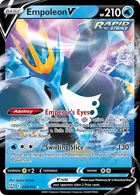 Empoleon V #40 – Battle Styles