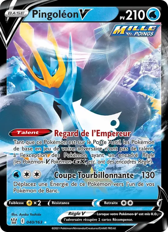Pingoléon V 40 – Styles de combat