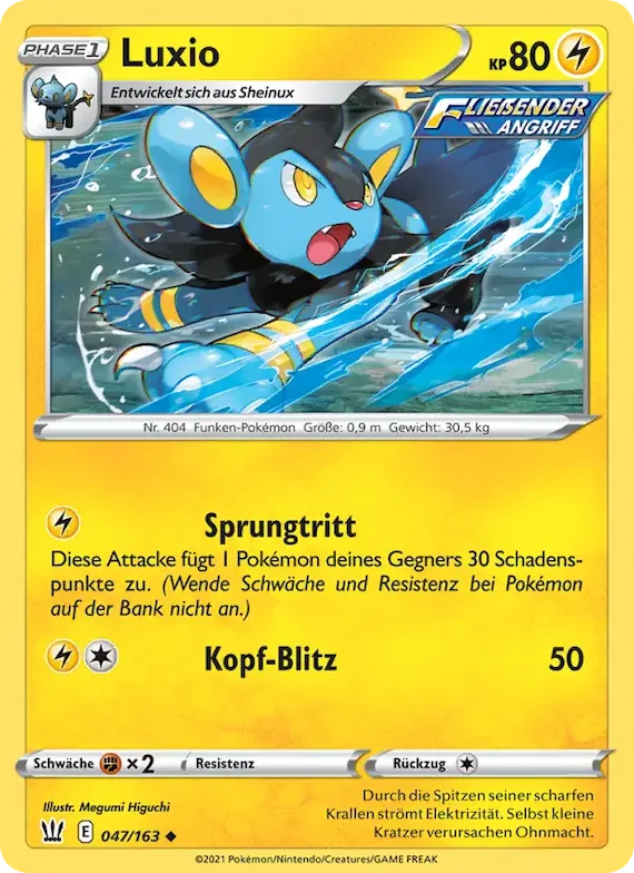 Luxio 47 – Kampfstile