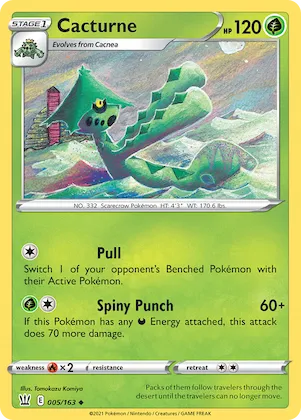 Cacturne #5 – Battle Styles