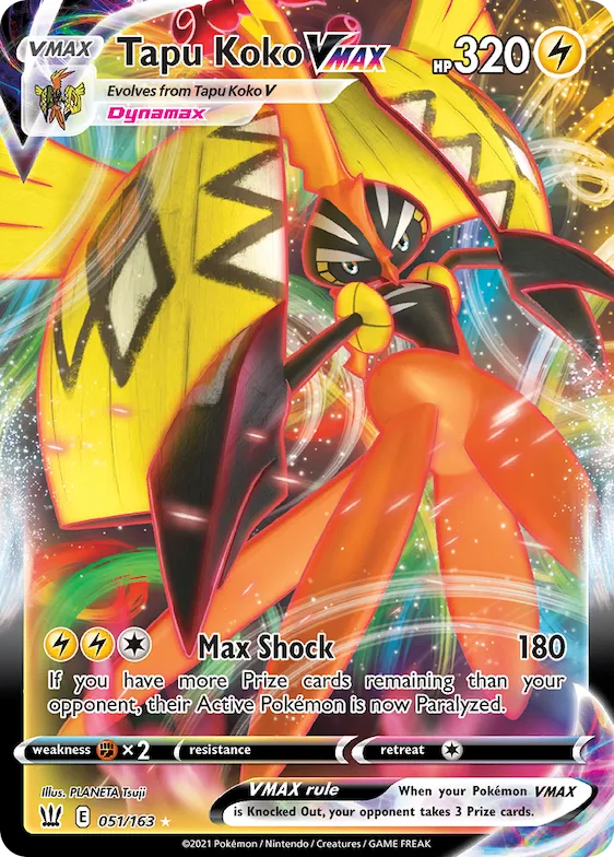 Tapu Koko VMAX #51 – Battle Styles
