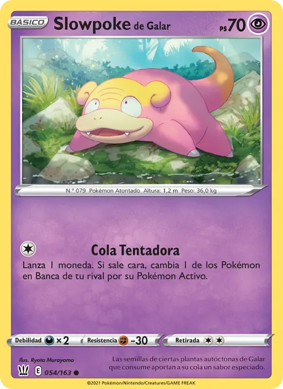 Slowpoke de Galar 54 – Estilos de Combate