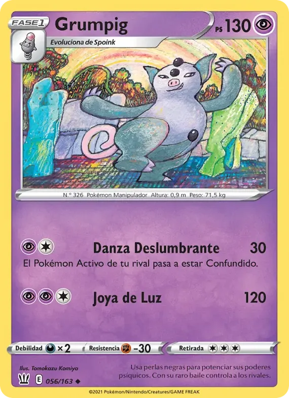 Grumpig 56 – Estilos de Combate