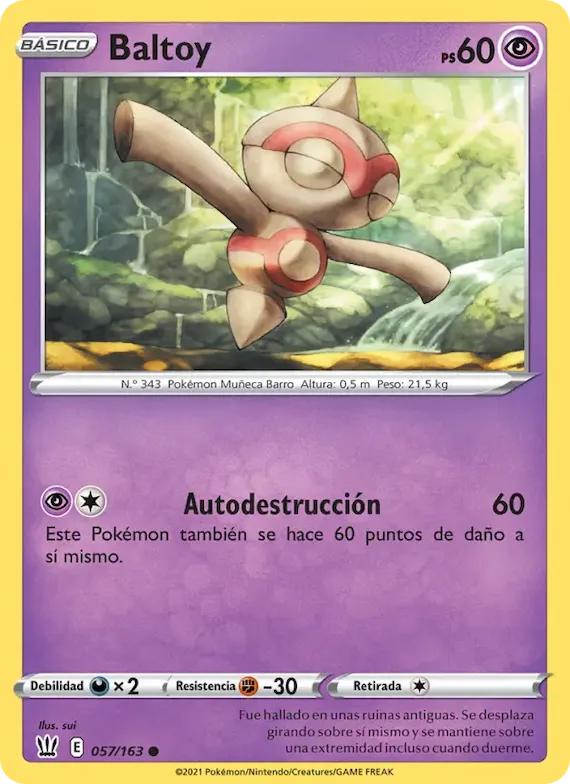 Baltoy 57 – Estilos de Combate