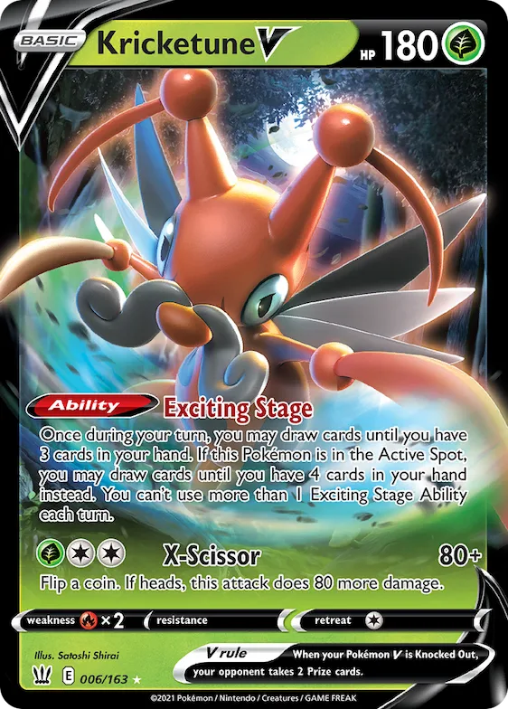 Kricketune V #6 – Battle Styles