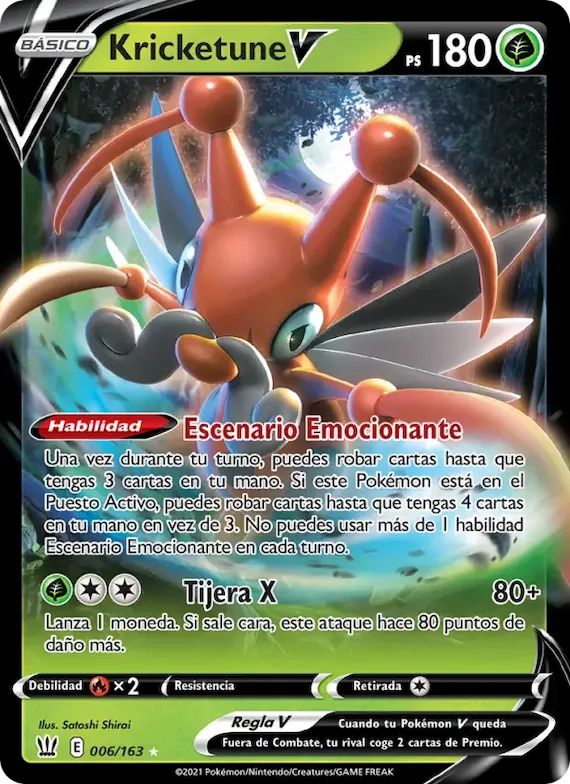 Kricketune V 6 – Estilos de Combate