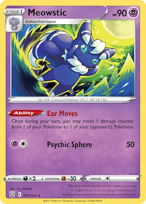 Meowstic #61 – Battle Styles