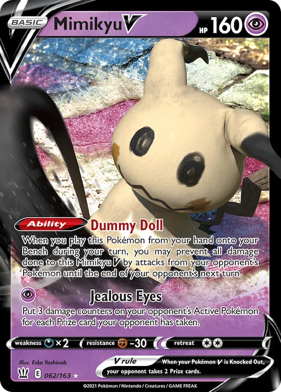 Mimikyu V #62 – Battle Styles