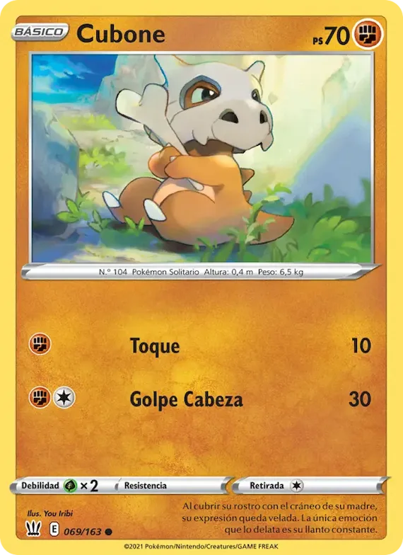 Cubone 69 – Estilos de Combate