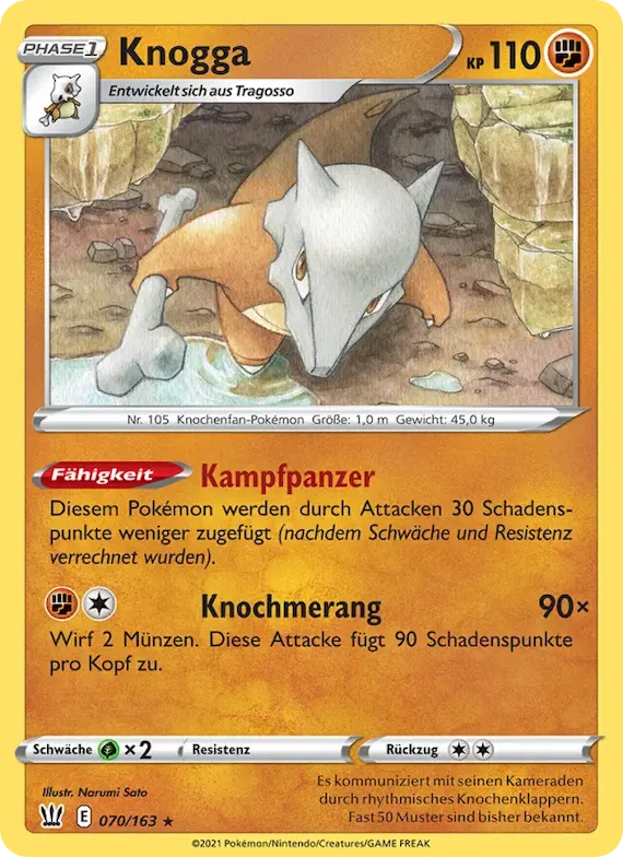Knogga 70 – Kampfstile