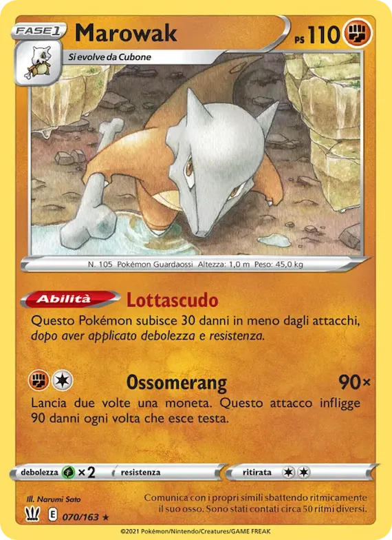 Marowak 70 – Stili di Lotta