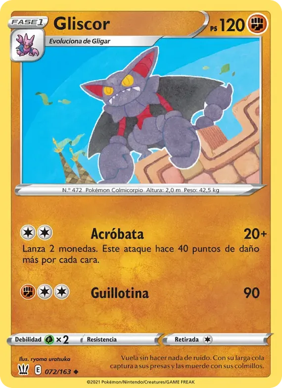 Gliscor 72 – Estilos de Combate
