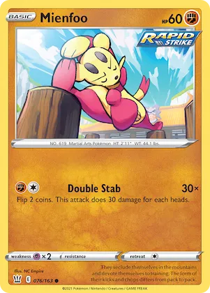 Mienfoo #76 – Battle Styles
