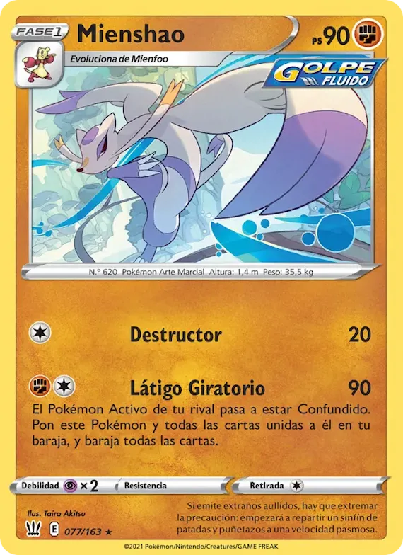 Mienshao 77 – Estilos de Combate