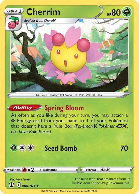 Cherrim #8 – Battle Styles