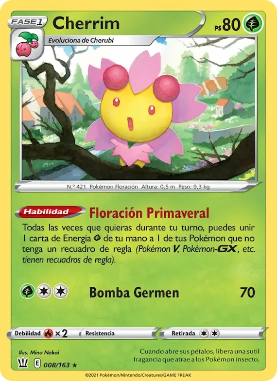 Cherrim 8 – Estilos de Combate