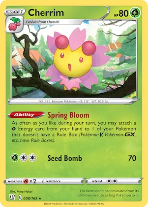 Cherrim #8 – Battle Styles