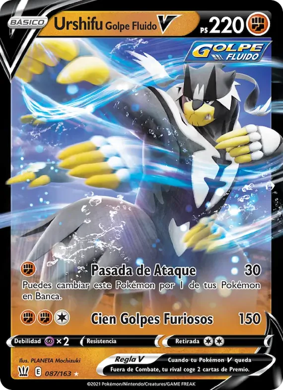 Urshifu Golpe Fluido V 87 – Estilos de Combate