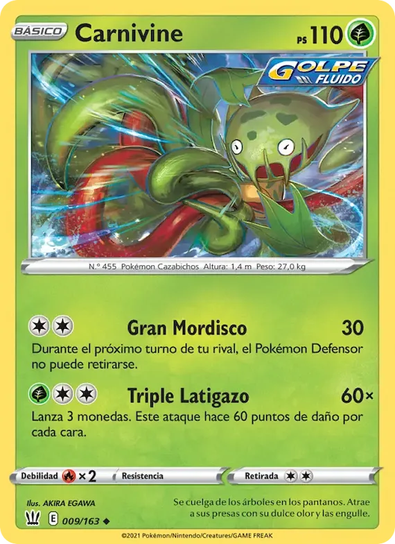 Carnivine 9 – Estilos de Combate