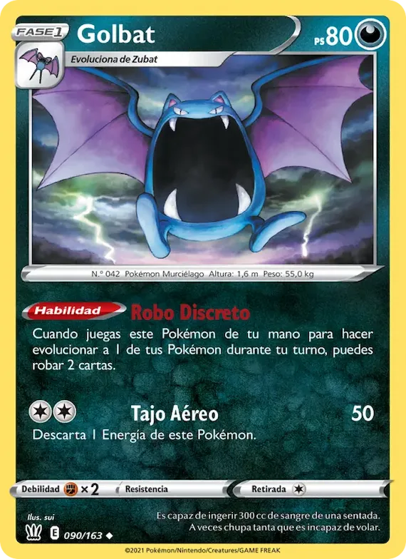 Golbat 90 – Estilos de Combate
