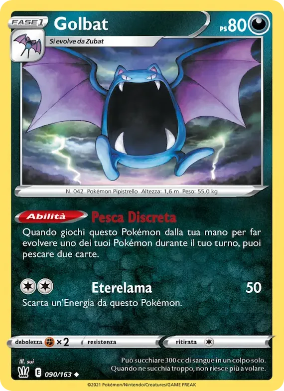 Golbat 90 – Stili di Lotta